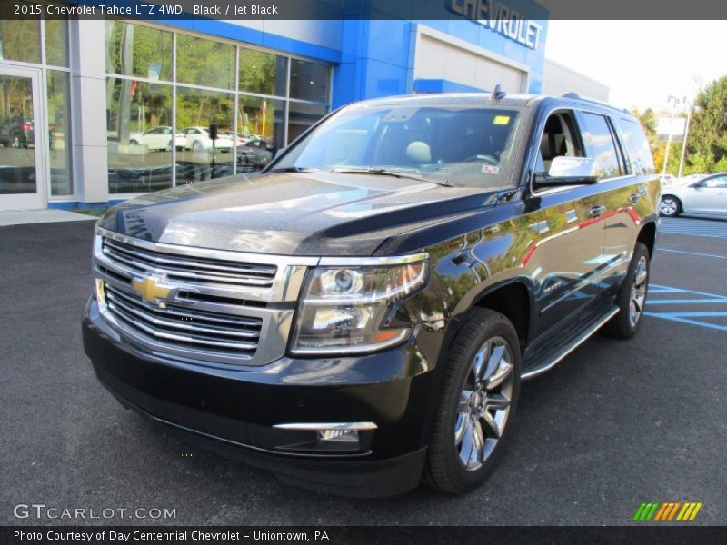 Black / Jet Black 2015 Chevrolet Tahoe LTZ 4WD