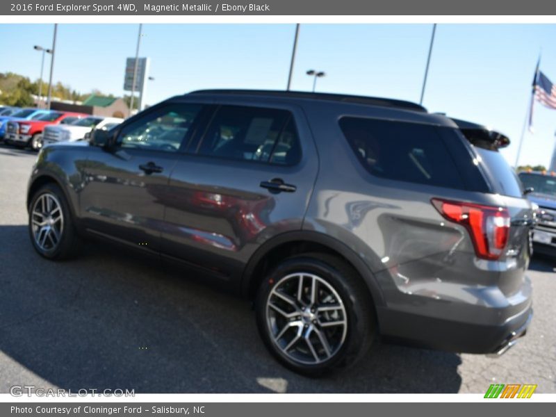 Magnetic Metallic / Ebony Black 2016 Ford Explorer Sport 4WD