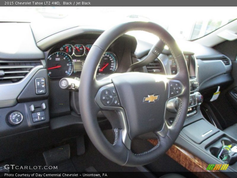 Black / Jet Black 2015 Chevrolet Tahoe LTZ 4WD