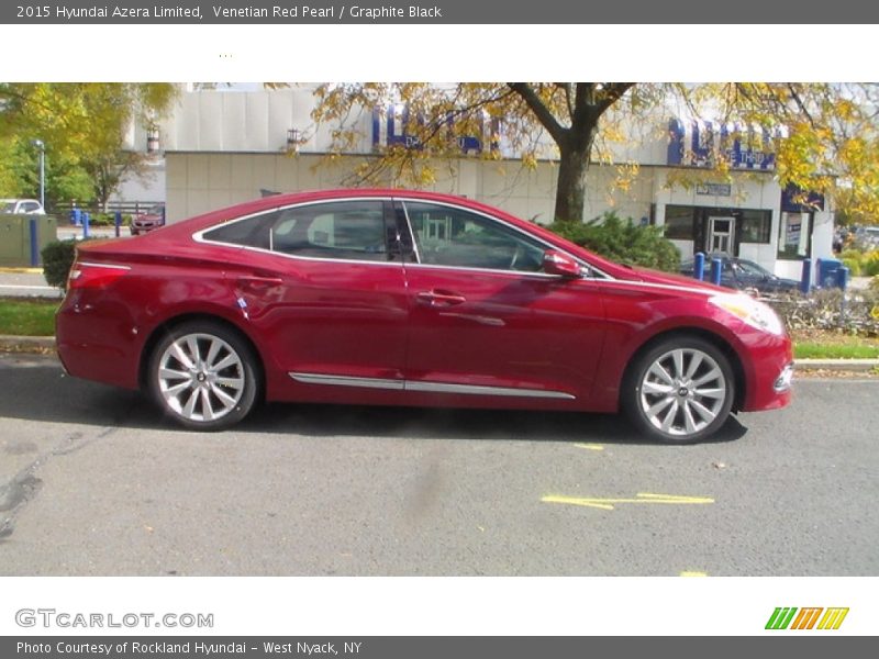 Venetian Red Pearl / Graphite Black 2015 Hyundai Azera Limited