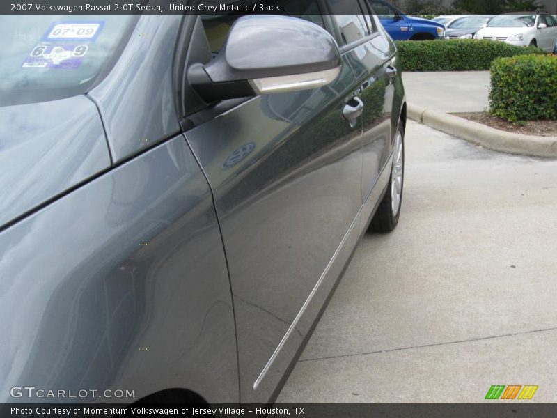 United Grey Metallic / Black 2007 Volkswagen Passat 2.0T Sedan