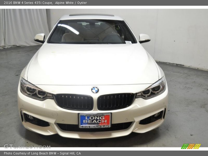 Alpine White / Oyster 2016 BMW 4 Series 435i Coupe