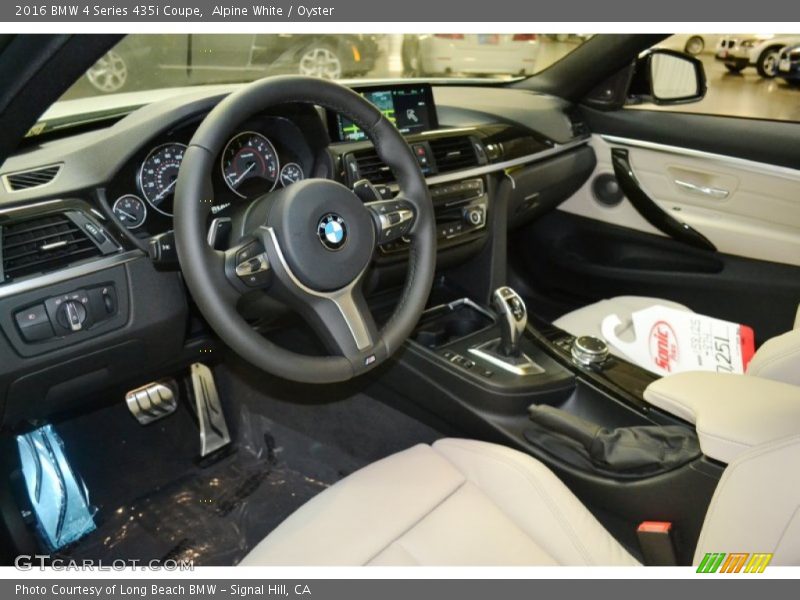 Alpine White / Oyster 2016 BMW 4 Series 435i Coupe