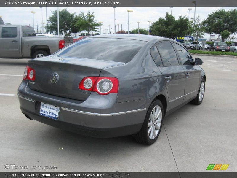 United Grey Metallic / Black 2007 Volkswagen Passat 2.0T Sedan