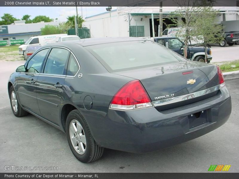 Slate Metallic / Ebony Black 2008 Chevrolet Impala LT