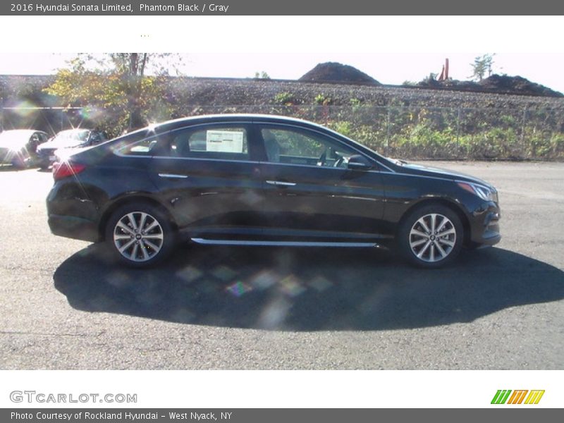 Phantom Black / Gray 2016 Hyundai Sonata Limited