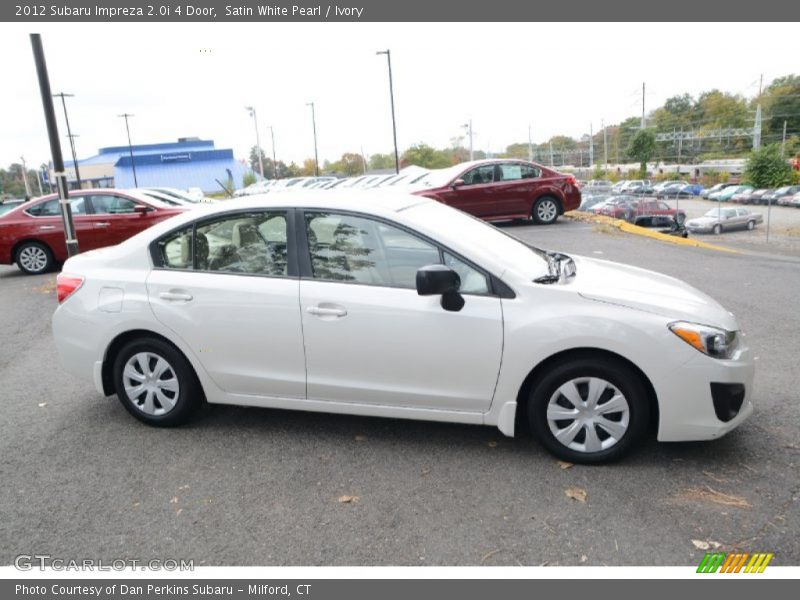 Satin White Pearl / Ivory 2012 Subaru Impreza 2.0i 4 Door