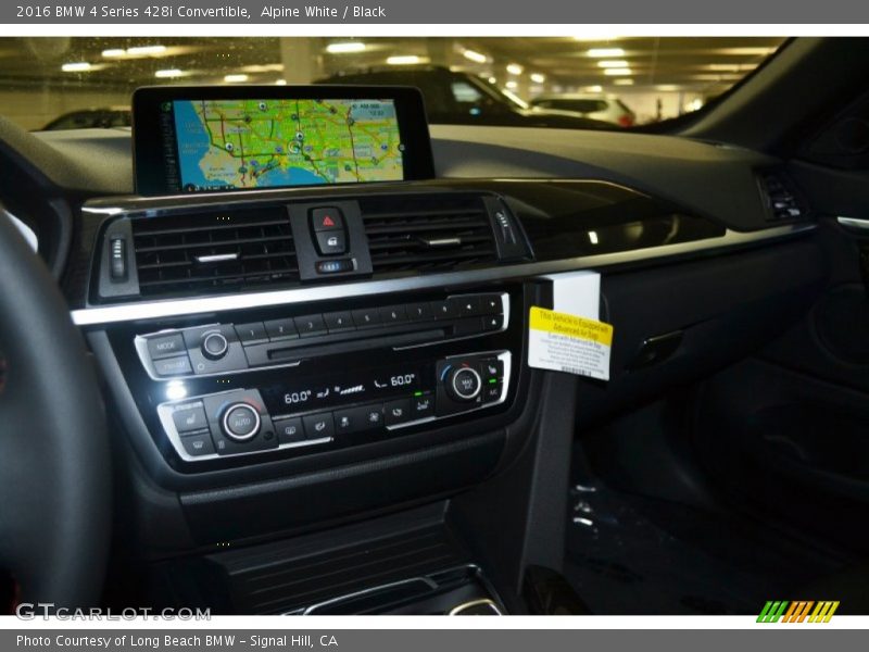 Alpine White / Black 2016 BMW 4 Series 428i Convertible