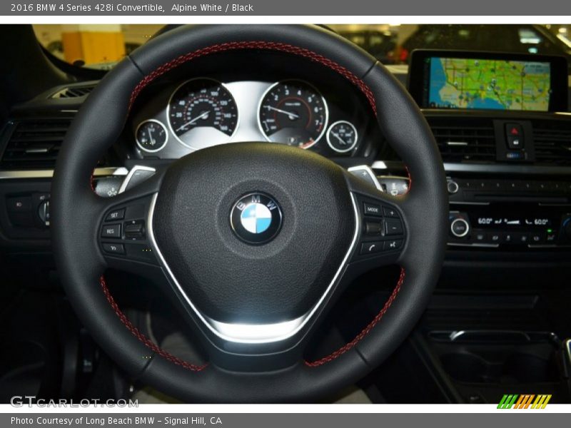 Alpine White / Black 2016 BMW 4 Series 428i Convertible