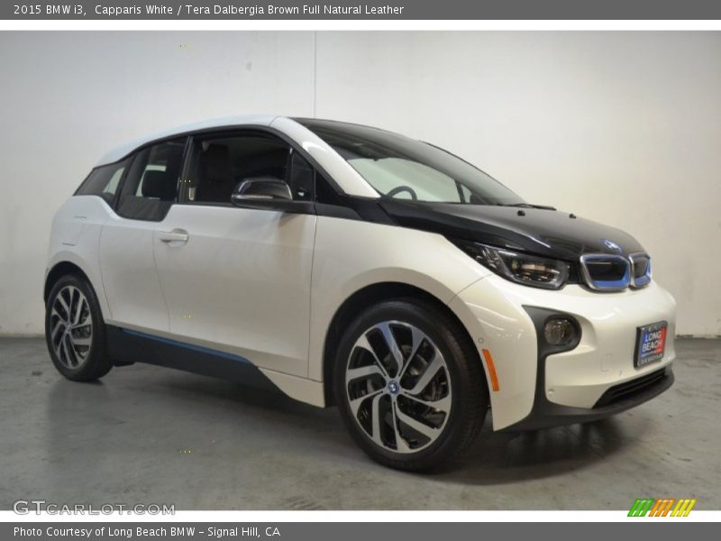 Capparis White / Tera Dalbergia Brown Full Natural Leather 2015 BMW i3