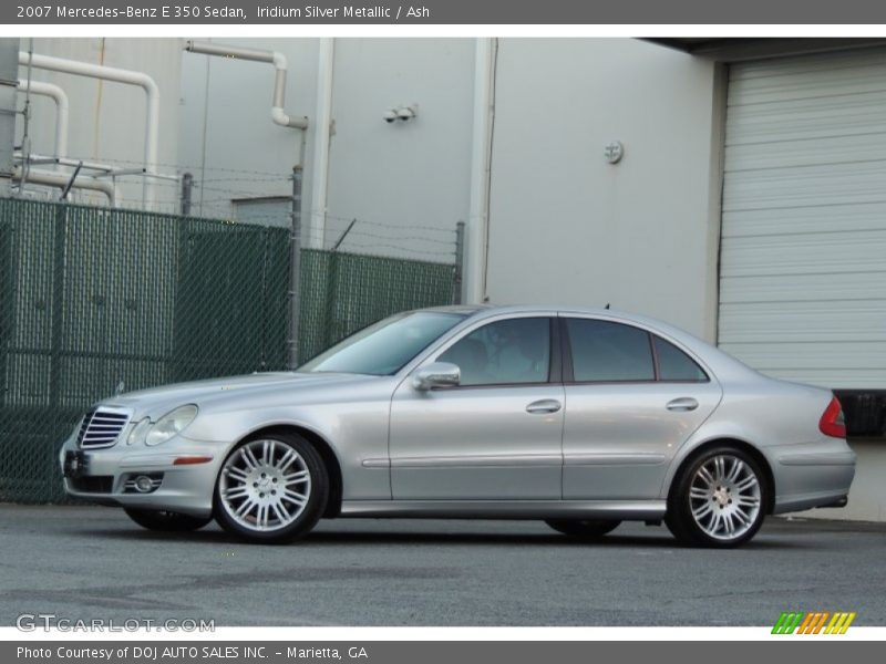Iridium Silver Metallic / Ash 2007 Mercedes-Benz E 350 Sedan