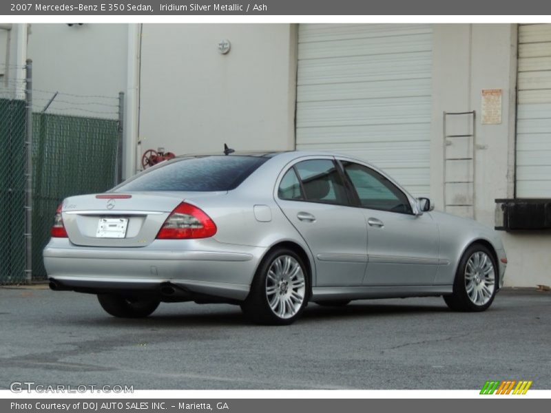 Iridium Silver Metallic / Ash 2007 Mercedes-Benz E 350 Sedan