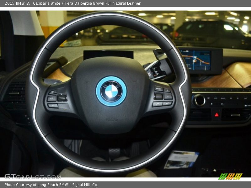 Capparis White / Tera Dalbergia Brown Full Natural Leather 2015 BMW i3