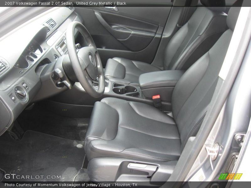 United Grey Metallic / Black 2007 Volkswagen Passat 2.0T Sedan