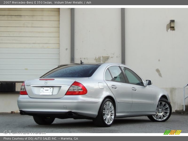 Iridium Silver Metallic / Ash 2007 Mercedes-Benz E 350 Sedan