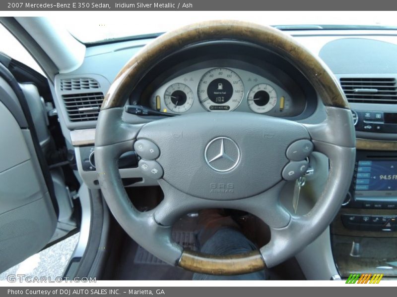 Iridium Silver Metallic / Ash 2007 Mercedes-Benz E 350 Sedan