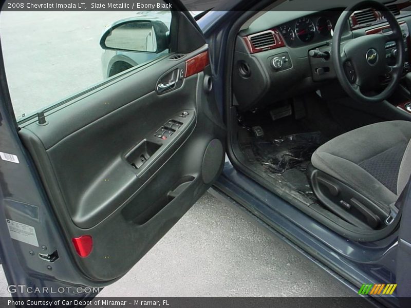 Slate Metallic / Ebony Black 2008 Chevrolet Impala LT
