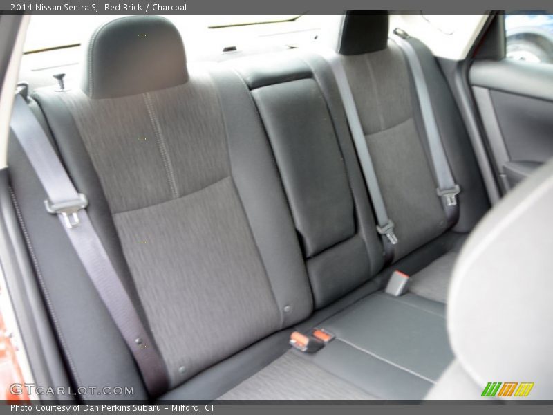 Red Brick / Charcoal 2014 Nissan Sentra S