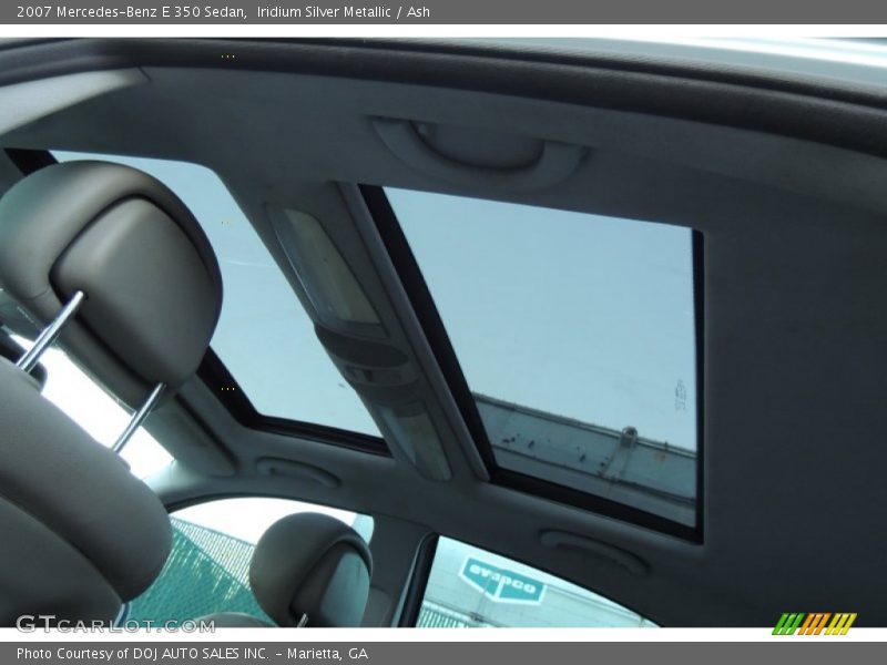 Iridium Silver Metallic / Ash 2007 Mercedes-Benz E 350 Sedan