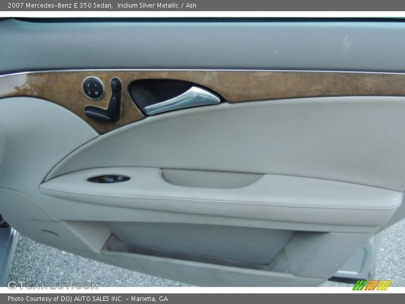 Iridium Silver Metallic / Ash 2007 Mercedes-Benz E 350 Sedan