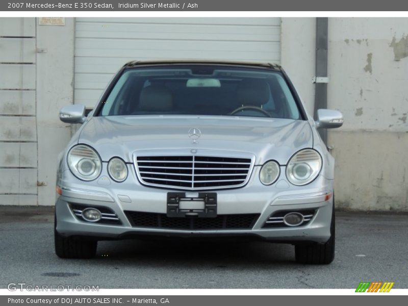 Iridium Silver Metallic / Ash 2007 Mercedes-Benz E 350 Sedan