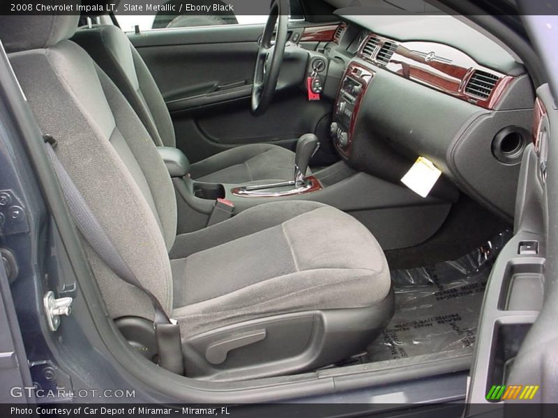 Slate Metallic / Ebony Black 2008 Chevrolet Impala LT