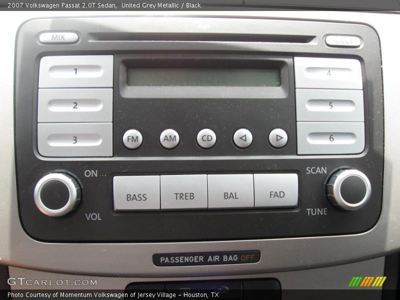 United Grey Metallic / Black 2007 Volkswagen Passat 2.0T Sedan