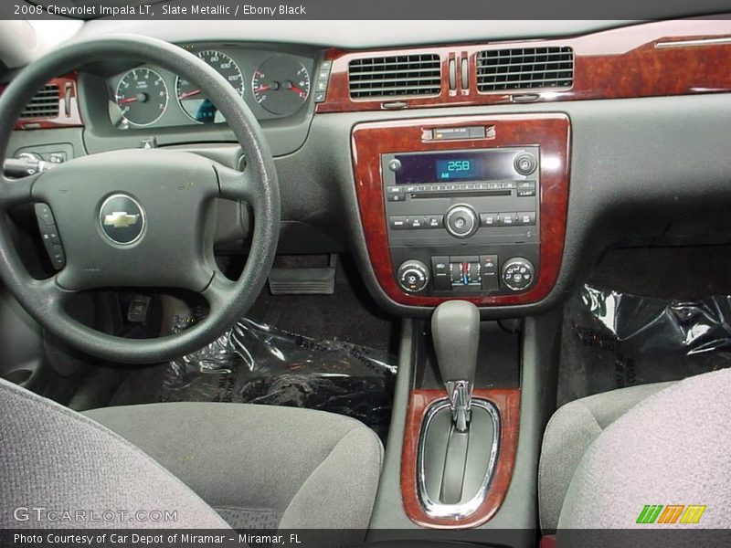 Slate Metallic / Ebony Black 2008 Chevrolet Impala LT