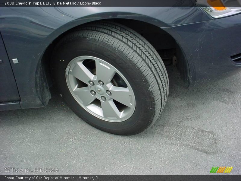 Slate Metallic / Ebony Black 2008 Chevrolet Impala LT