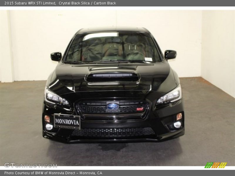  2015 WRX STI Limited Crystal Black Silica