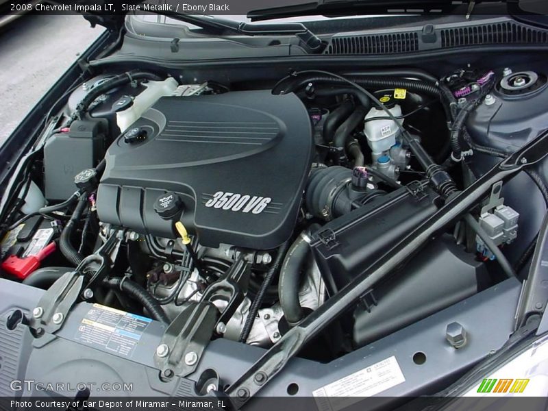 Slate Metallic / Ebony Black 2008 Chevrolet Impala LT