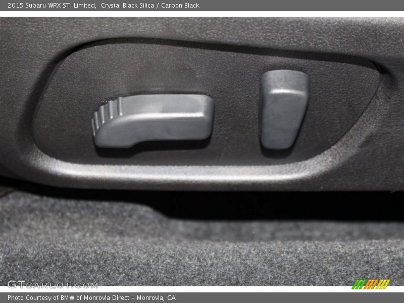 Controls of 2015 WRX STI Limited