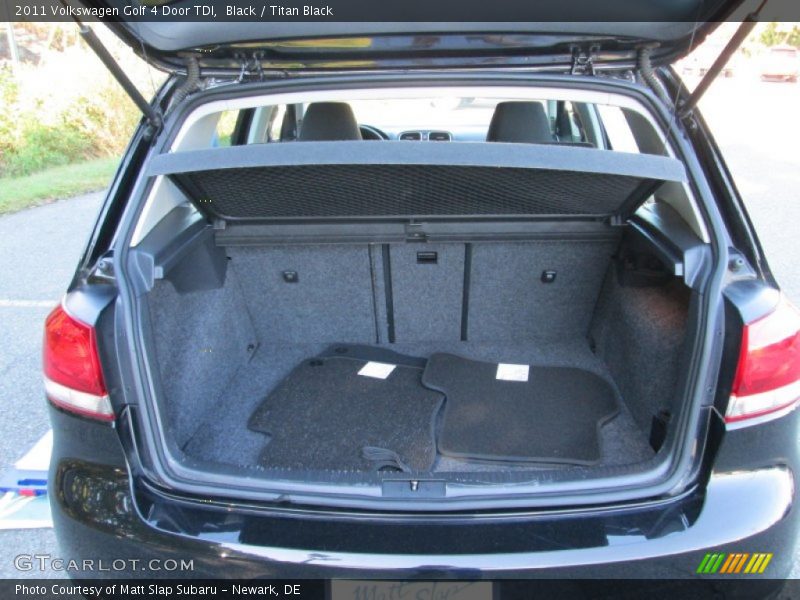Black / Titan Black 2011 Volkswagen Golf 4 Door TDI