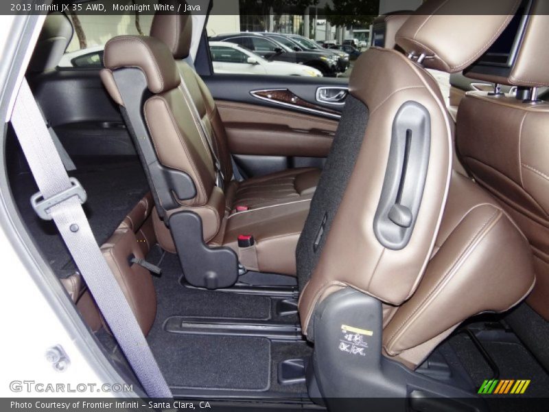 Moonlight White / Java 2013 Infiniti JX 35 AWD