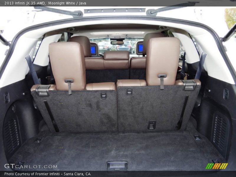 Moonlight White / Java 2013 Infiniti JX 35 AWD