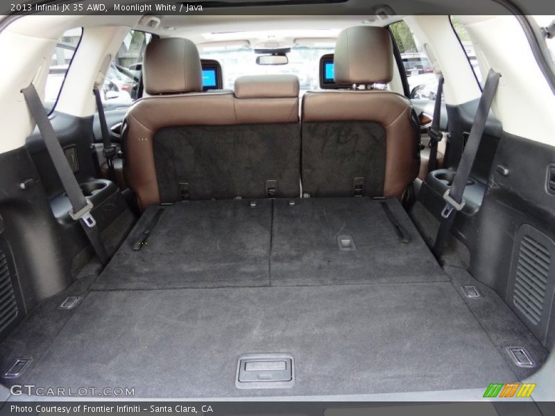 Moonlight White / Java 2013 Infiniti JX 35 AWD