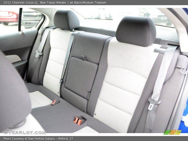 Blue Topaz Metallic / Jet Black/Medium Titanium 2012 Chevrolet Cruze LS