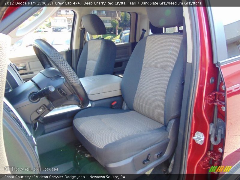 Deep Cherry Red Crystal Pearl / Dark Slate Gray/Medium Graystone 2012 Dodge Ram 1500 SLT Crew Cab 4x4
