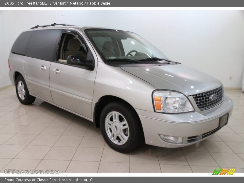 Silver Birch Metallic / Pebble Beige 2005 Ford Freestar SEL