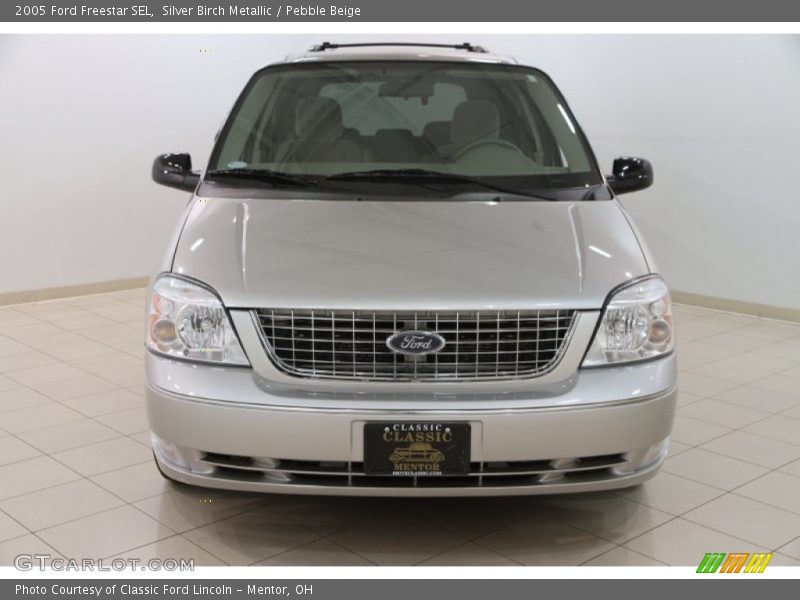 Silver Birch Metallic / Pebble Beige 2005 Ford Freestar SEL