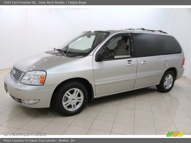 Silver Birch Metallic / Pebble Beige 2005 Ford Freestar SEL