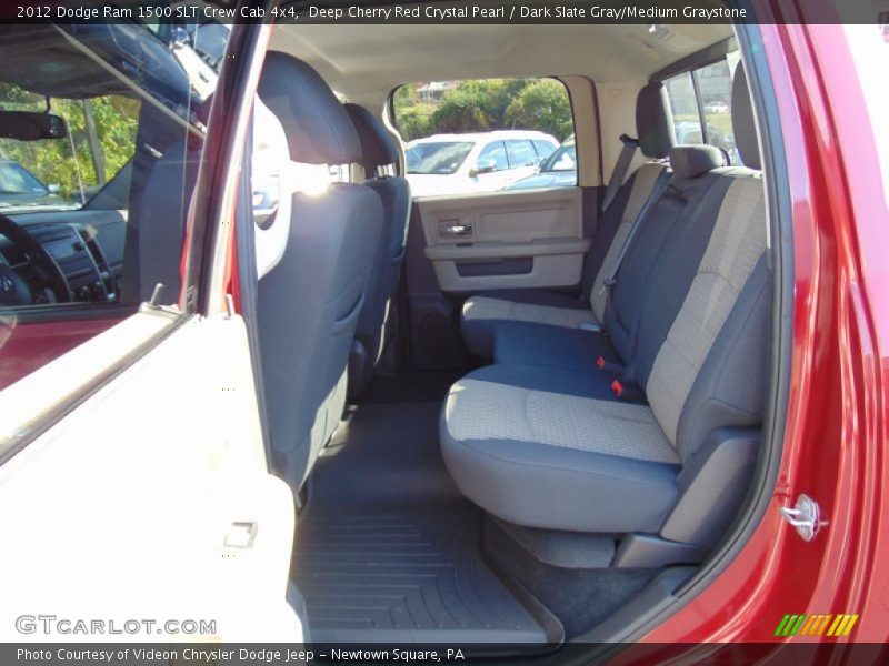 Deep Cherry Red Crystal Pearl / Dark Slate Gray/Medium Graystone 2012 Dodge Ram 1500 SLT Crew Cab 4x4