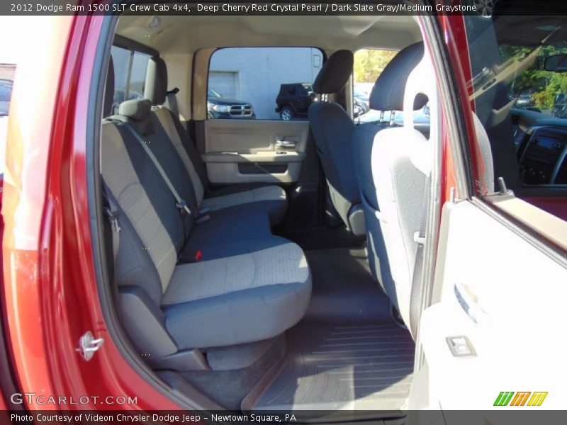 Deep Cherry Red Crystal Pearl / Dark Slate Gray/Medium Graystone 2012 Dodge Ram 1500 SLT Crew Cab 4x4