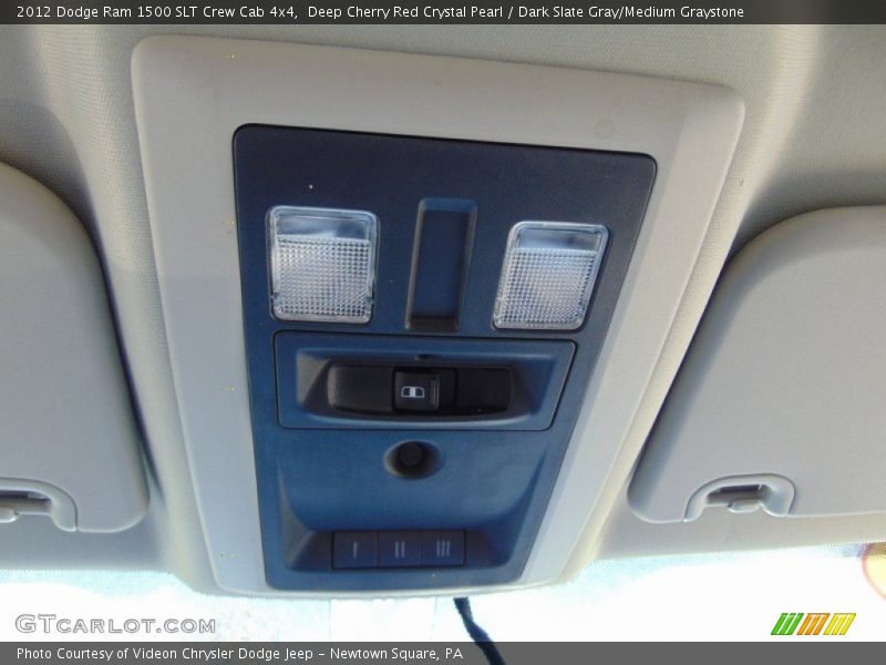 Deep Cherry Red Crystal Pearl / Dark Slate Gray/Medium Graystone 2012 Dodge Ram 1500 SLT Crew Cab 4x4