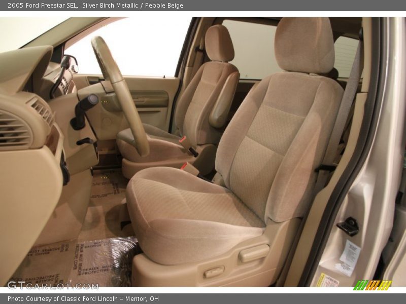 Silver Birch Metallic / Pebble Beige 2005 Ford Freestar SEL
