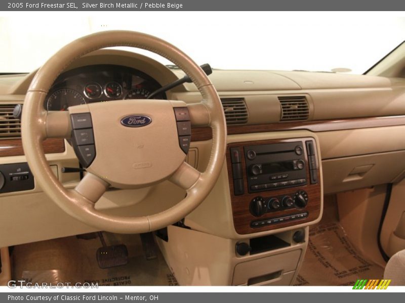 Silver Birch Metallic / Pebble Beige 2005 Ford Freestar SEL