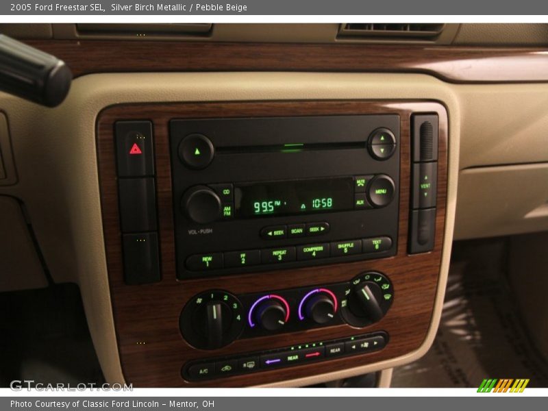 Silver Birch Metallic / Pebble Beige 2005 Ford Freestar SEL