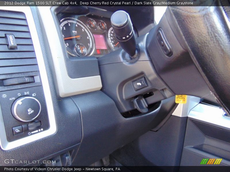 Deep Cherry Red Crystal Pearl / Dark Slate Gray/Medium Graystone 2012 Dodge Ram 1500 SLT Crew Cab 4x4