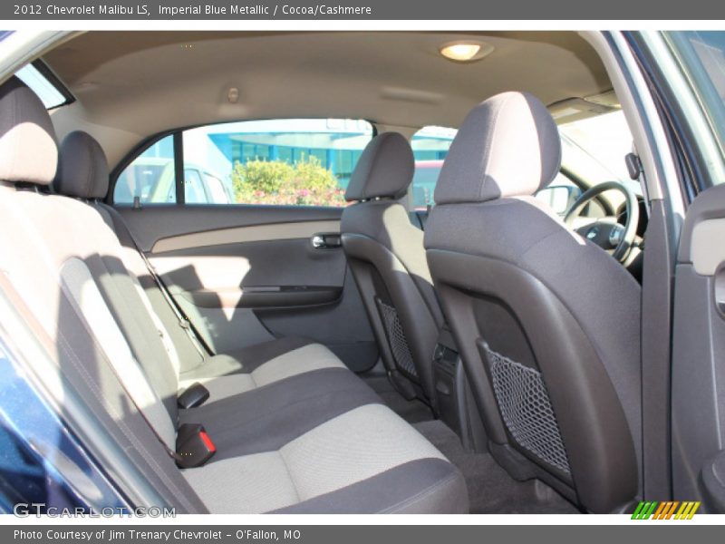 Imperial Blue Metallic / Cocoa/Cashmere 2012 Chevrolet Malibu LS