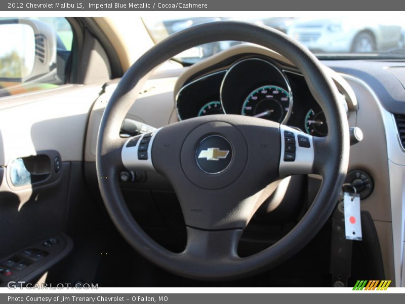 Imperial Blue Metallic / Cocoa/Cashmere 2012 Chevrolet Malibu LS